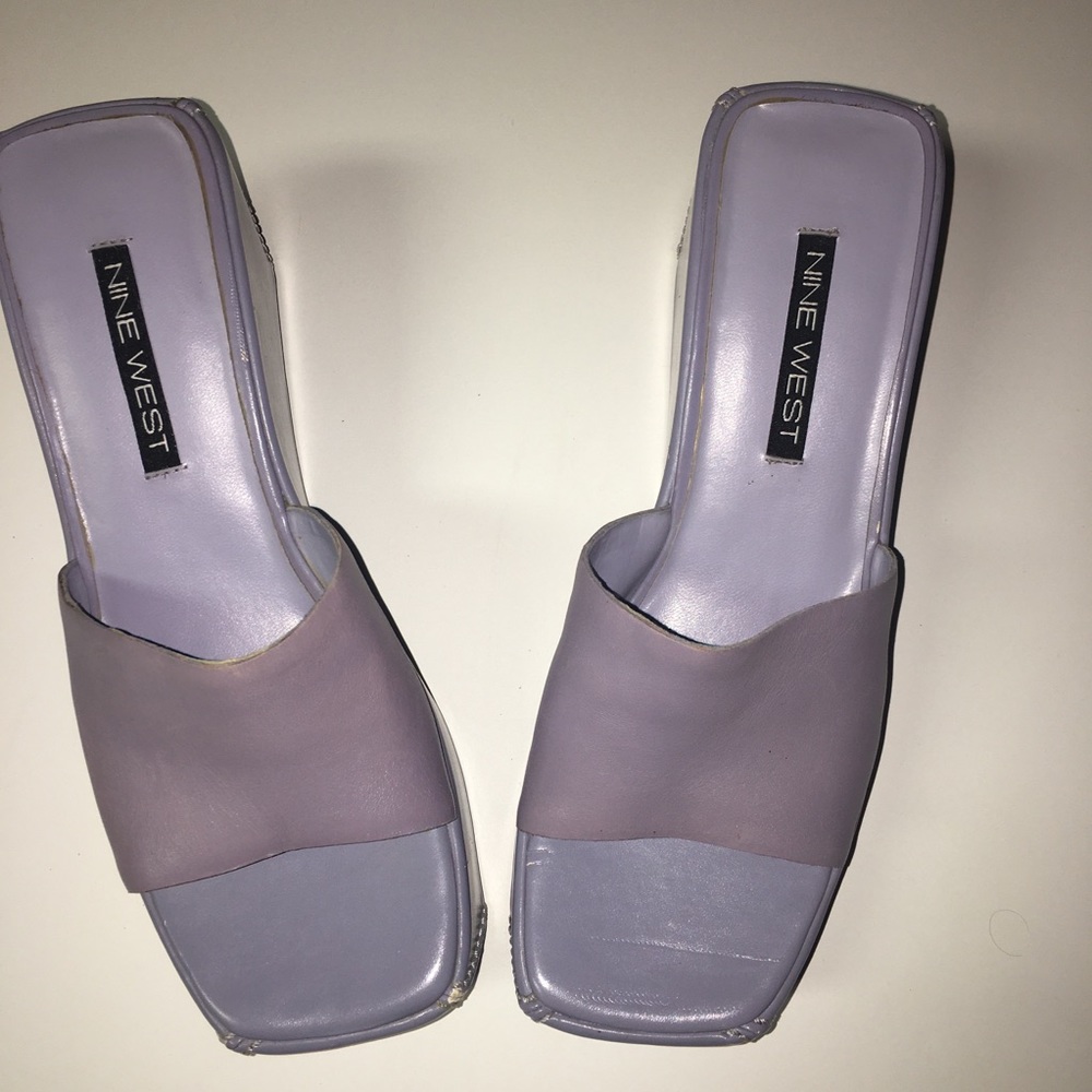SOLD***Nine West Women's Wedge Slip On  Sandal